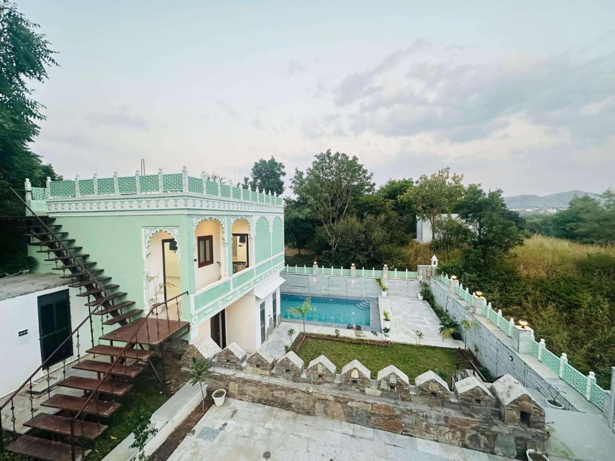 Rajasthan Haveli Villa Udaipur Eksteriør billede