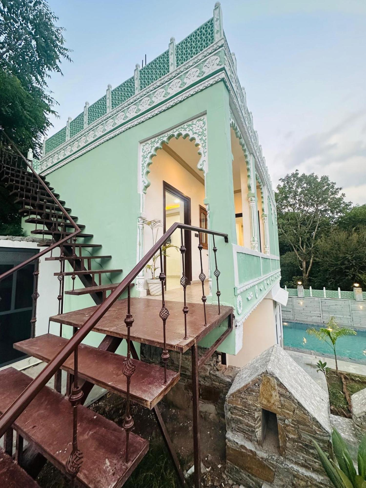 Rajasthan Haveli Villa Udaipur Eksteriør billede