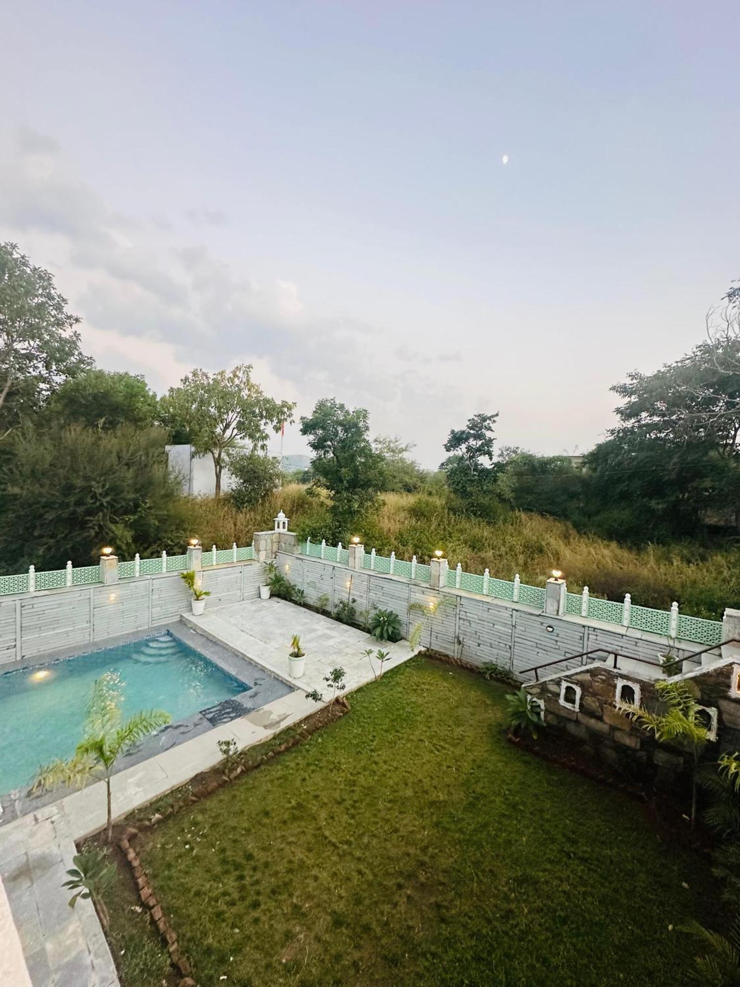 Rajasthan Haveli Villa Udaipur Eksteriør billede