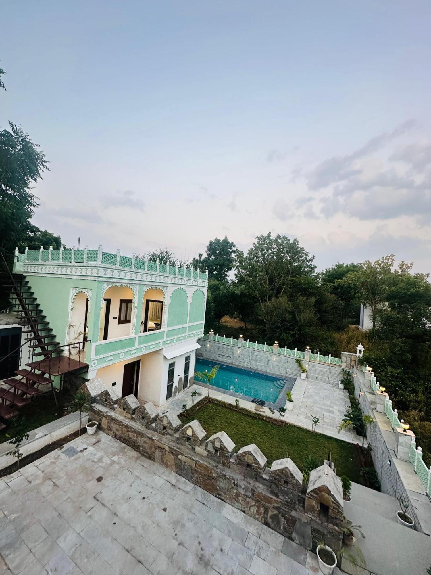 Rajasthan Haveli Villa Udaipur Eksteriør billede