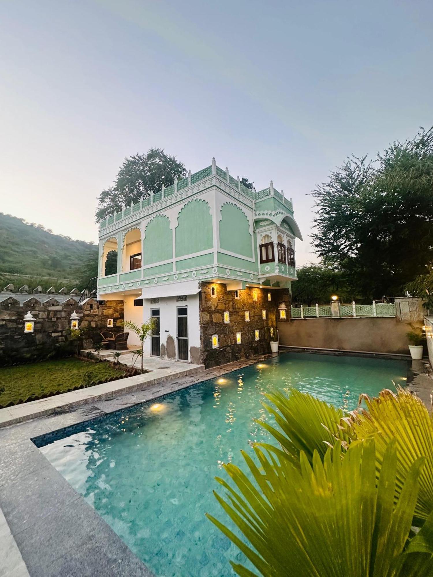 Rajasthan Haveli Villa Udaipur Eksteriør billede